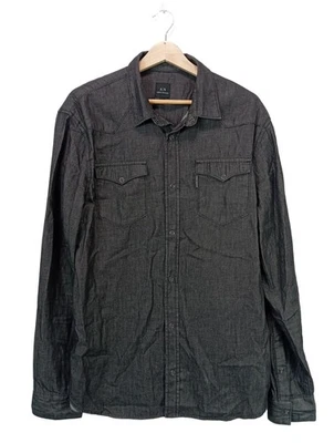 ARMANI Blouse-chemisier Dames Blouse T EU 40 noir style décontracté - Photo 1/4