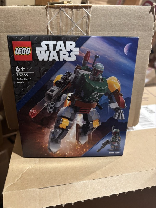 LEGO STAR WARS 75369 BOBA FETT MECH New Sealed Now Retired Set - Damaged Box