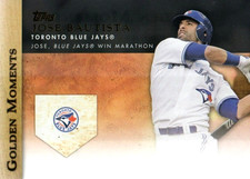 2012 Topps Update GOLDEN MOMENTS #GMU43 Jose Bautista Toronto Blue Jays