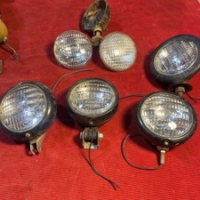 Vintage Antique Car Headlights Fog Lights Mixed Parts Lot Vintage Antique Car Headlights Fog Lights Mixed Parts Lot