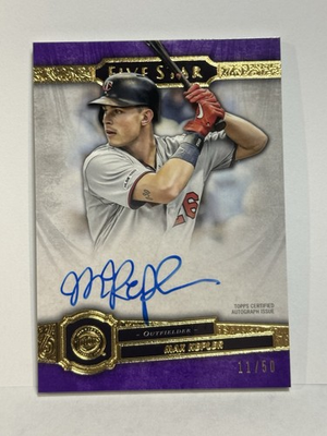 #ad #ad Topps 2021 Five Star Max Kepler Autograph Purple 50 $6.25
