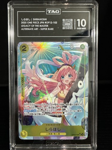 Shirahoshi (Alternate Art) graded TAG 10 for sale on eBay
