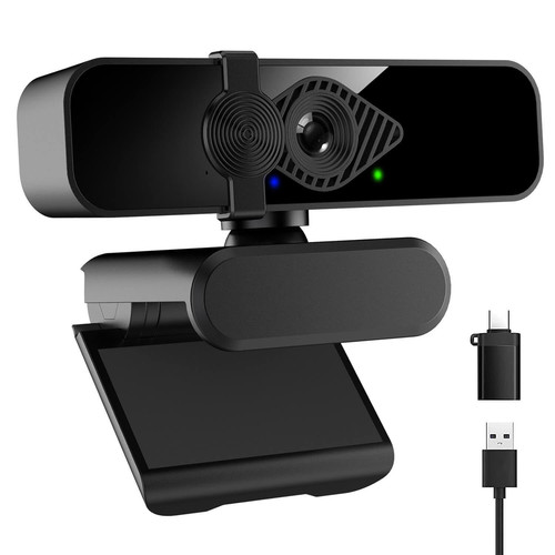 2K Ultra HD Webcam, Computer Camera, USB Webcam for PC Monitor Laptop Desktop...