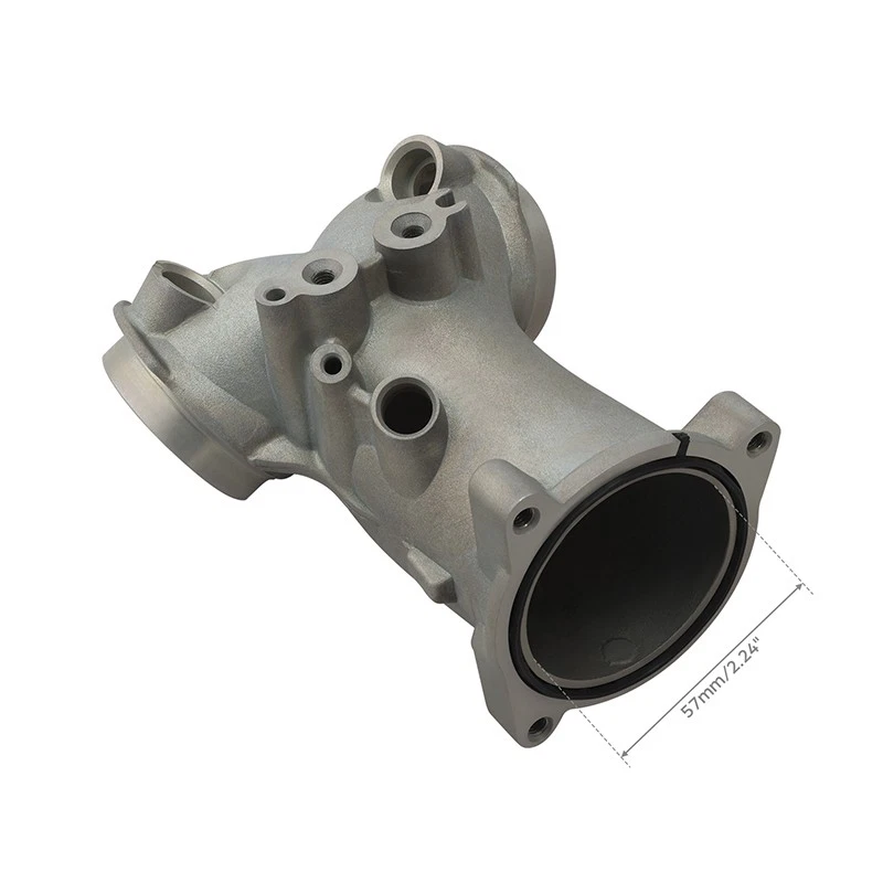 Colector de admisión 57 mm M8 apto para Harley M8 Engine Touring 17-Up réplica para 27300121 Foto 3 de 4