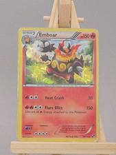 Emboar 19/114 Holo Rare Black & White Pokemon Moderately Played