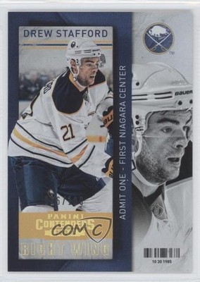2013-14 Panini Playoff Contenders Gold 26/100 Drew Stafford #98 0c3