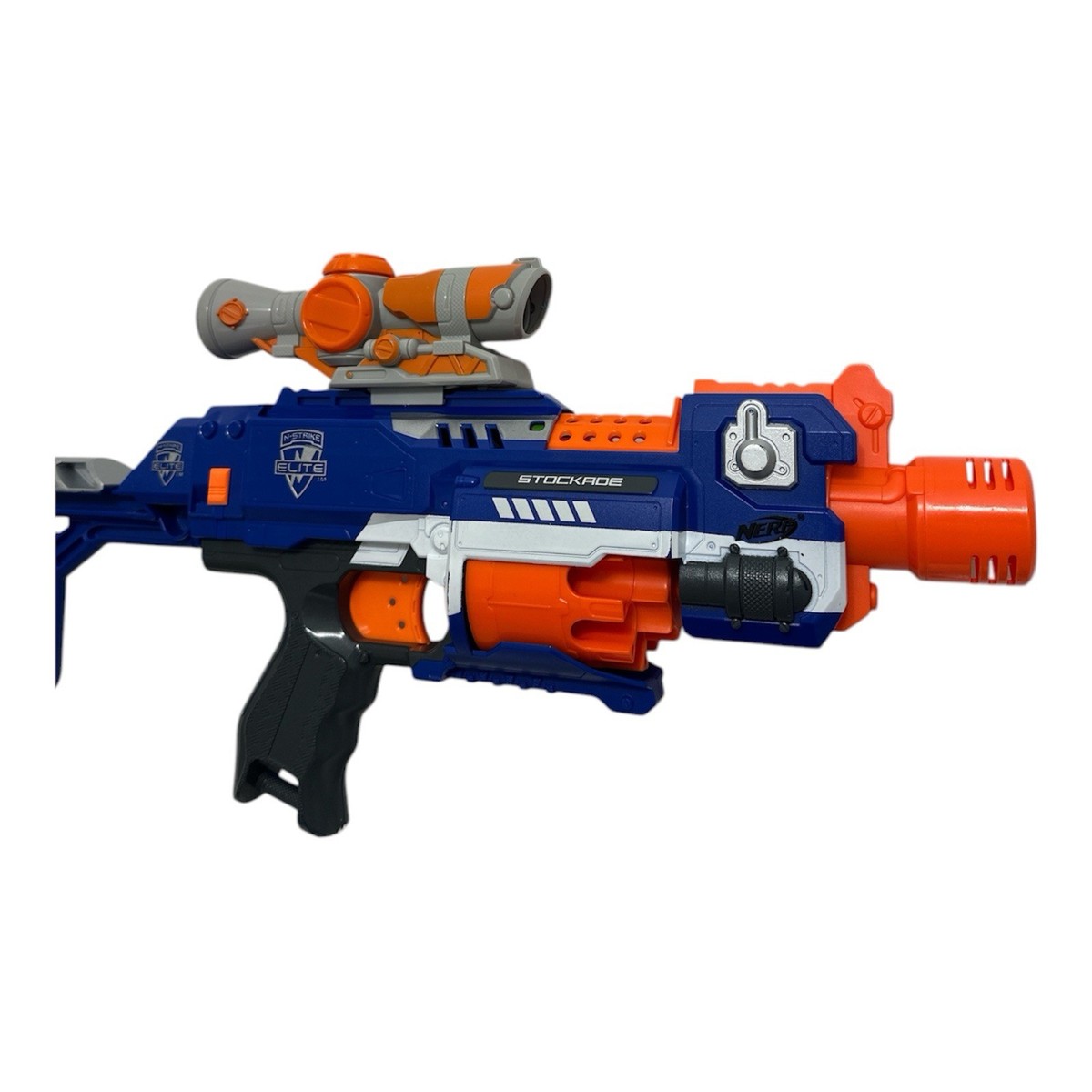 Nerf N-Strike Elite Stockade Motorized Blaster w/ Scope and