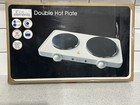 FINE ELEMENTS ELECTRIC DOUBLE HOT PLATE FOR LIMITED SPACES, UNUSED, BOXED