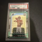 2024 Donruss Optic Rated Rookie Jayden Daniels #248 Green Velocity (RC) PSA #9