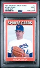 140522908 Nolan Ryan 1991 Sports Cards News #1 PSA 9