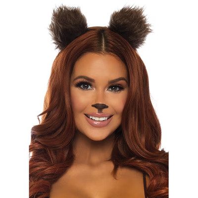 Bear Ear Headband Costume Accessory, One Size