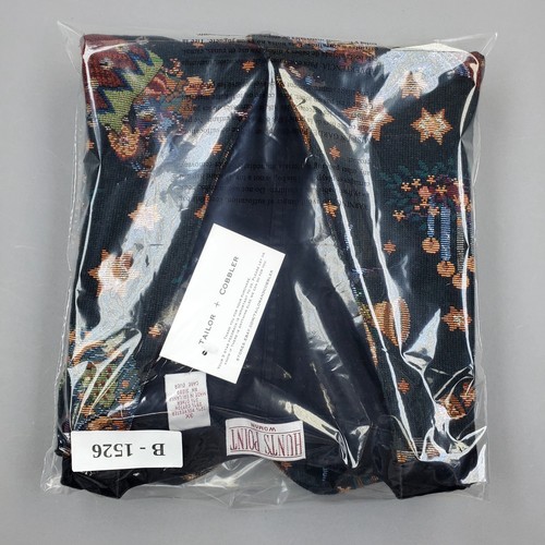 Vtg 80s 90s Womens Christmas Tapestry Vest 3X Ugly Holiday Retro Needle Point - Picture 12 of 12