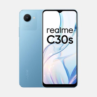 realme C30s Stripe Blue 32GB ROM 2GB RAM Factory Unlocked Android Smartphone