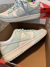 Nike Dunk Low Retro White/Glacier Blue Size 10 Men