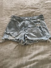 Old Navy High Rise OG Straight Secret Smooth Pockets Jean Shorts Size 10