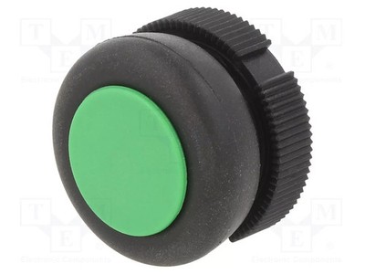 Schalter: Druck Harmony XAC 22mm Tastenfarbe: grün IP65 flach