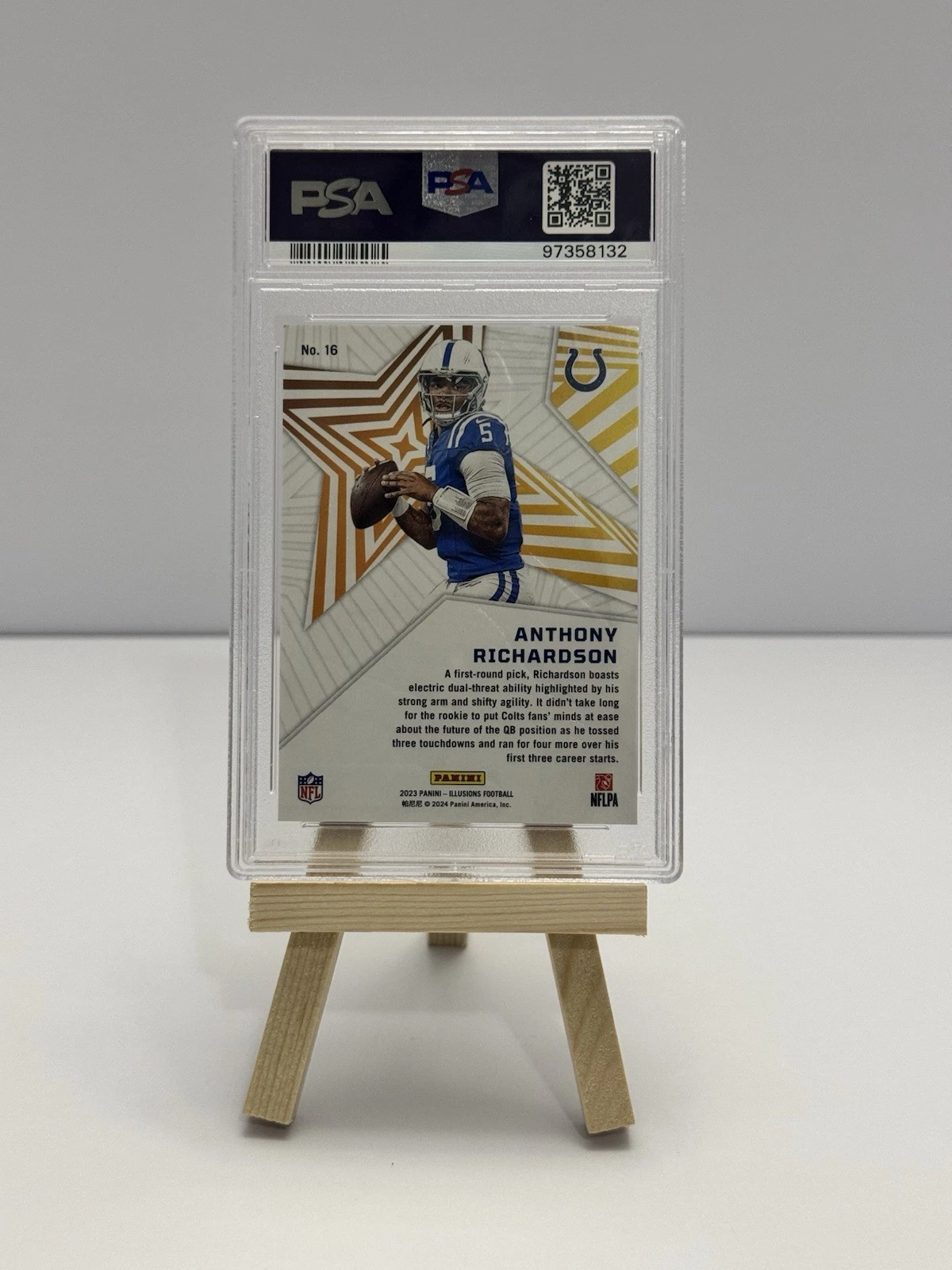 Anthony Richardson Panini Illusions Shining Stars #16 Base