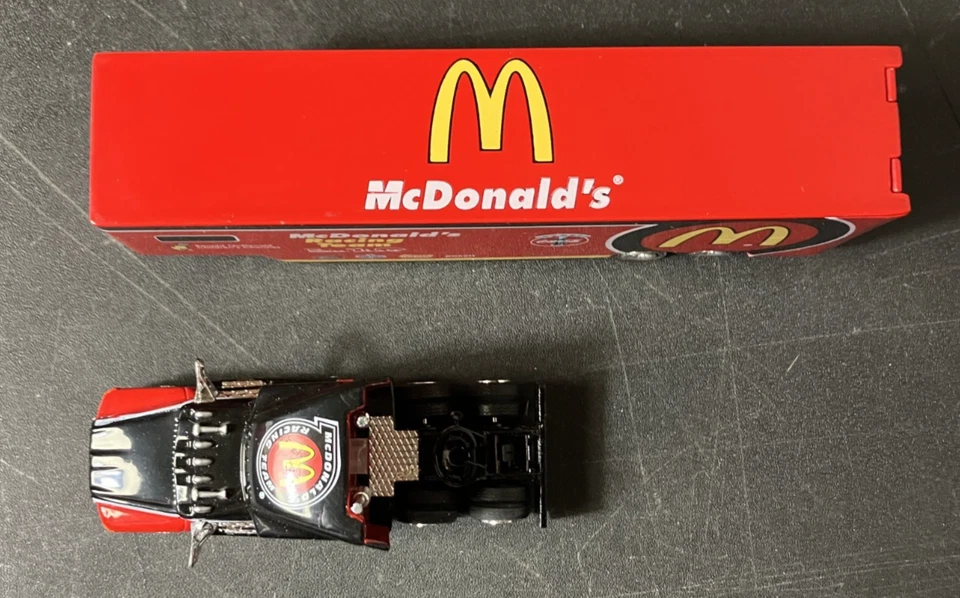 1:64 Racing Champions Premier Bill Elliott NASCAR Ford Hauler Truck & Trailer - Image 3 of 4