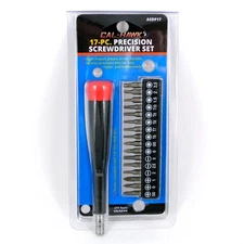 17pc Mini Precision Screwdriver Set with Bit Holder Torx Phillips Electronics