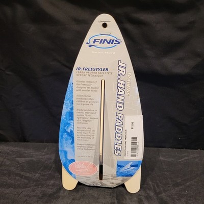 Finis Swim Training White Hand Paddles Jr. Freestyler