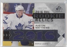 2016-17 SP Game Used Rookie Relics Blends 111/199 Auston Matthews #RRB-AU x0a