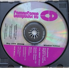 Vintage CD - CompuServe for Windows Edition, May 1994 094W