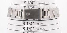 Rolex Air-King Precision SILVER Stainless Steel 3-6-9 Oyster 34mm Watch 14000 9