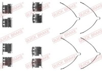 Quick Brake ZubehöRsatz, Scheibenbremsbelag 109-1289 FüR Toyota