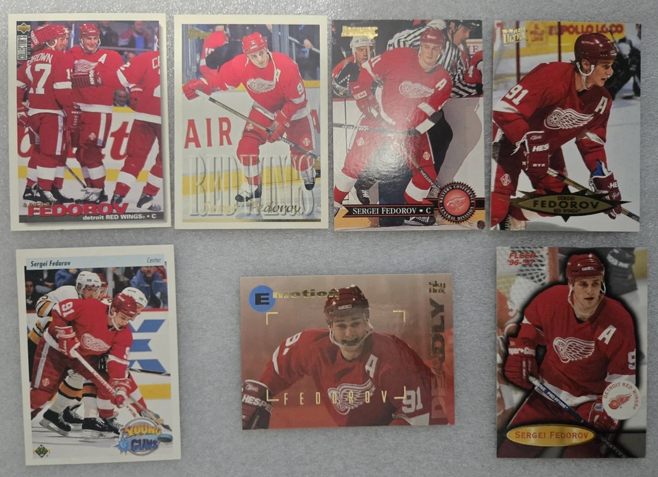 Lote de 46 tarjetas Sergei Federov - Rc/insertos Foto 4 de 4