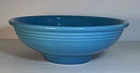 Fiestaware Pedestal Bowl - Peacock Blue - 64 oz - 9 1/2” x 3 3/8" Fiesta Post 86