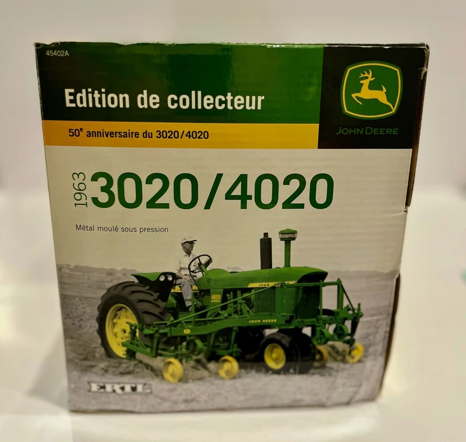 ERTL, John Deere, Collector Edition, 1963 3020/4020 Tractors, 1:16 Diecast, NIB - Image 2 of 4