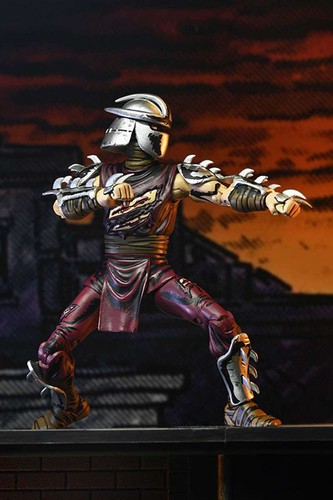 NECA Shredder Battle Damaged Red Mirage Teenage Mutant Ninja Turtles 7" Figure - Picture 3 of 14