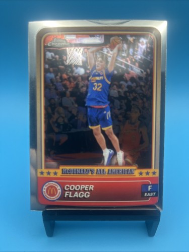 2024 Topps Chrome McDonald's All American Cooper Flagg #28 Duke BLUE DEVILS - 第 1/6 張圖片