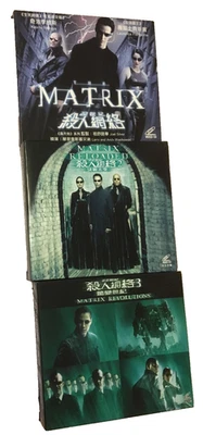 VIDEO CD HONG KONG THE MATRIX MATRIX RELOADED MATRIX REVOLUTIONS BUNDLE - Image 1 of 4