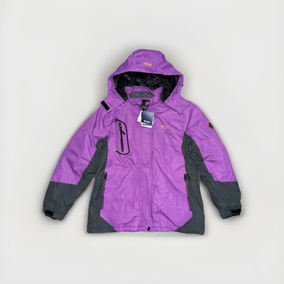 Wantdo Women's Large Waterproof Ski Mountain Windproof Winter Warm Rain Jacket