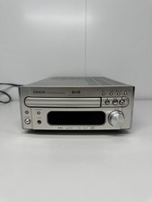 Denon RCD-M35DAB Ricevitore CD DAB Radio Hi-Fi Argento Solo Unità Principale 