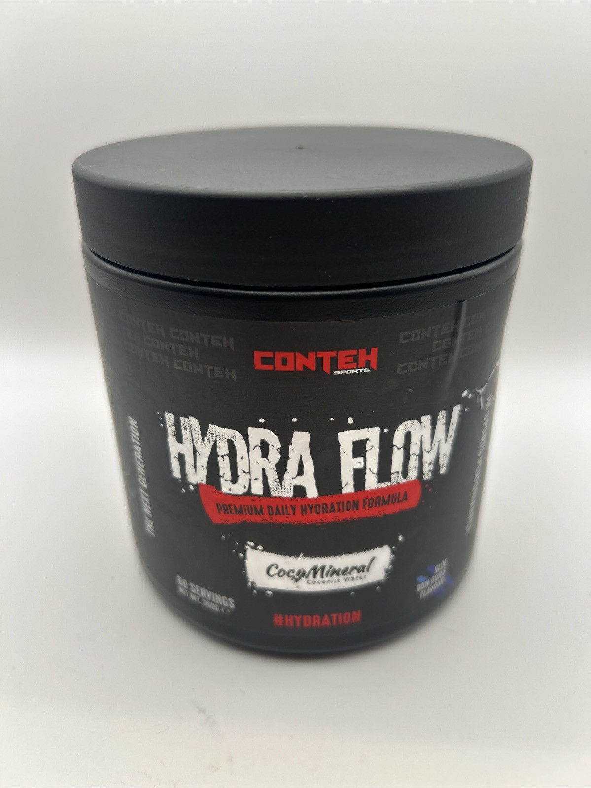 Conteh Sports Hydra Flow Premium Hydration Formula 300g Blue Bons Bons Exp 07/27
