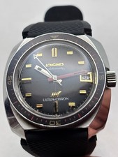 Orologio subacqueo uomo automatico Longines Ultra-Chron originale funzionante
