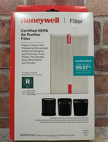 Filtro purificador de aire HEPA certificado por Honeywell R (HRF-R1) nuevo sellado en caja - Imagen 1 de 5