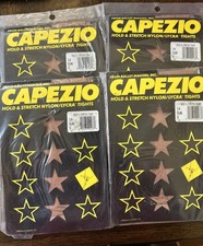 Vintage Capezio Hold And Stretch Tan Tights Small 4 Pairs 