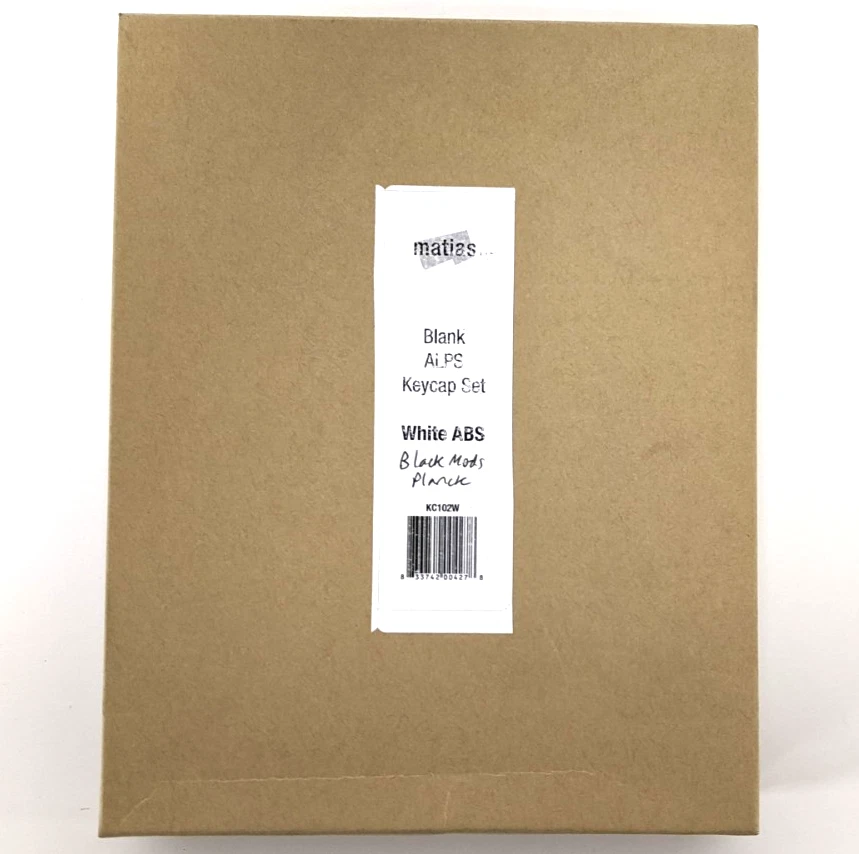 Matias Keycap Set, White, Blank, Planck KC102W - Image 2 of 4