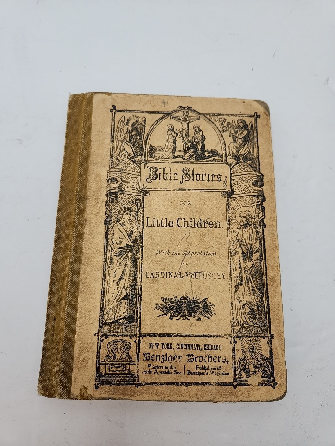Bible Stories for Little Children w/ the Approbation of Cardinal McCloskey 1894
