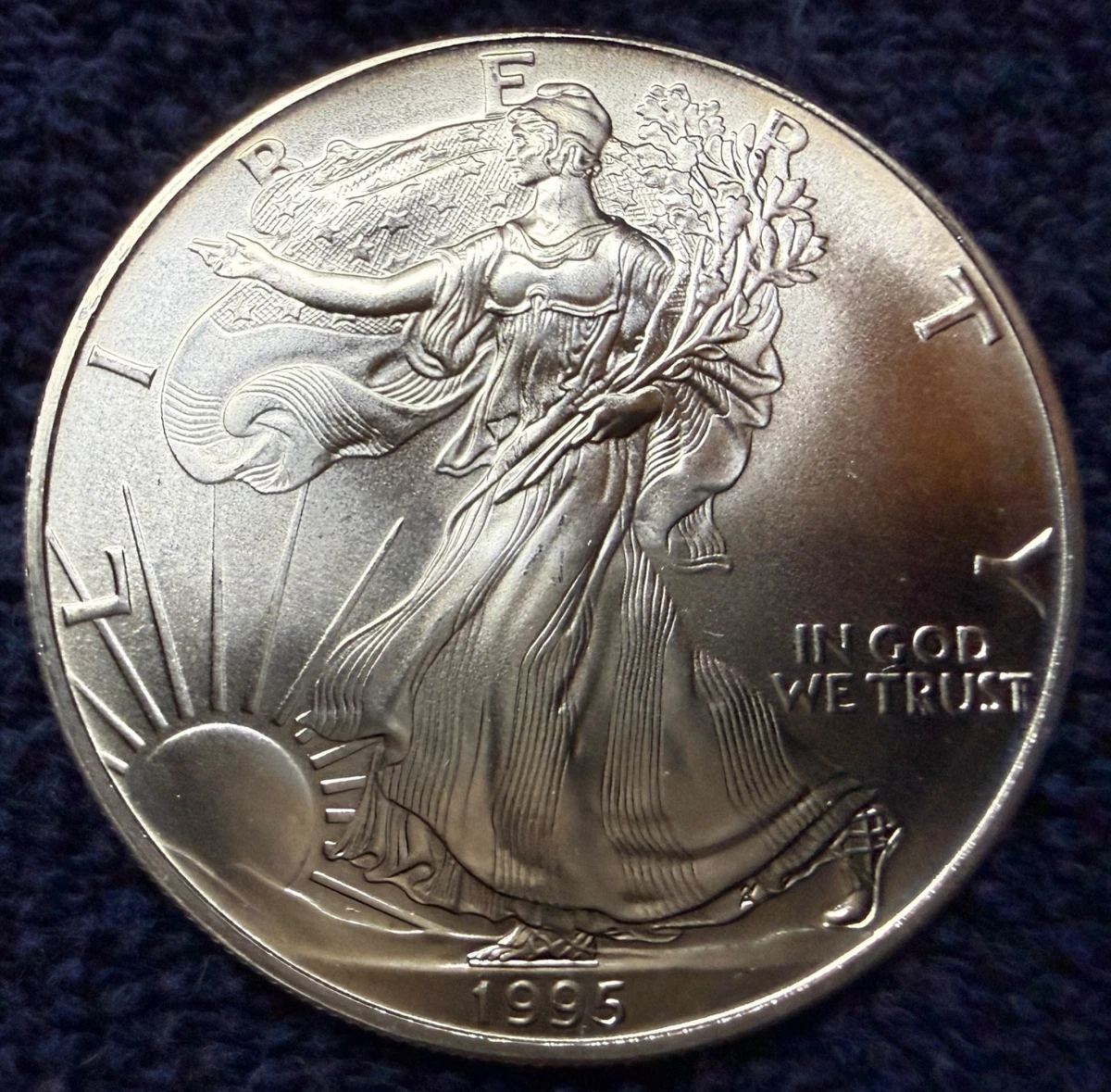 American Eagle Uncertified 1995 Silver Bullion Coins for sale | eBay