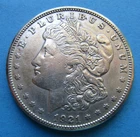 1921-S Morgan Silver Dollar