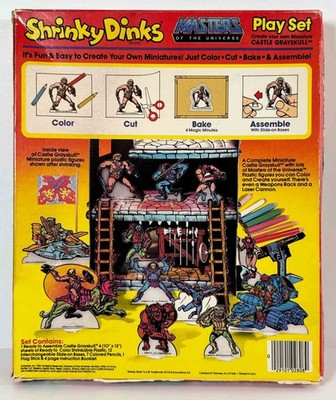 HE-MAN Masters of the Universe MOTU Vintage 1983 SHRINKY DINKS