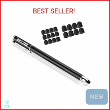 Metro Universal Capacitive 2-in-1 Touch Screen Stylus Pen with 20 Pcs Replacemen