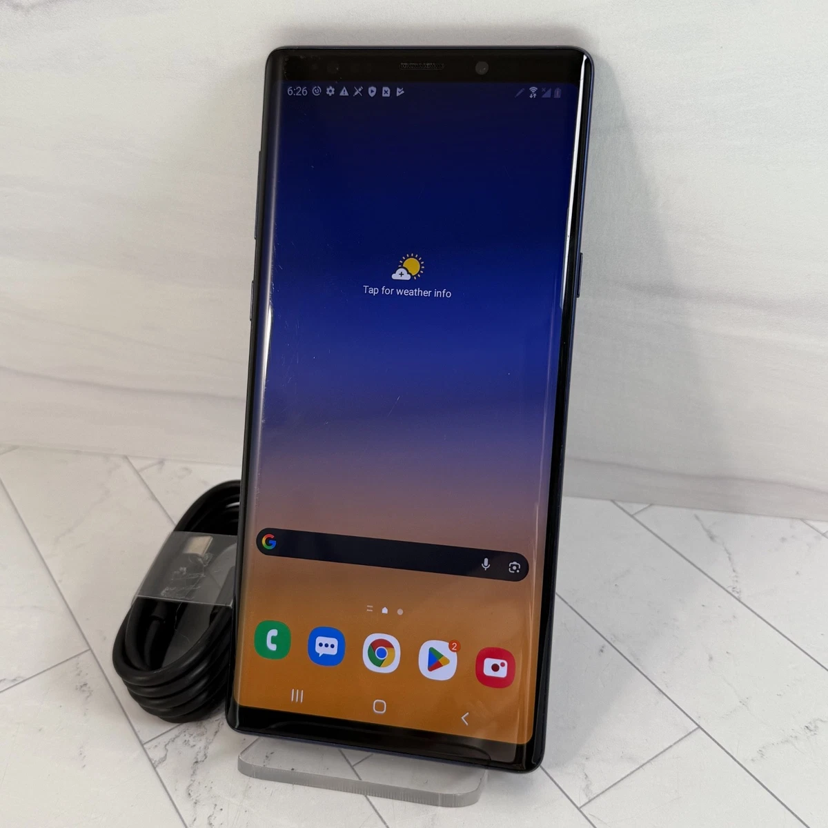 Samsung Galaxy Note 9 SM-N960U 128GB Factory Unlocked Smartphone