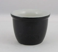 Hall China Egg Cup in Matte Black, #35 1 1/2,  2 1/2" tall