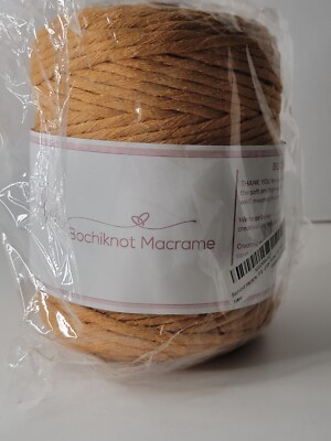 Bochiknot Macrame Cord Large Roll Color Squash