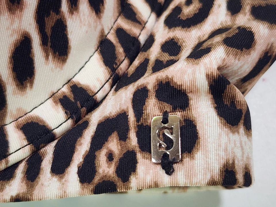 Sujetador push-up acolchado con estampado de leopardo 36C SCA14 NUEVO Foto 3 de 4